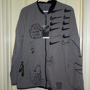 SOLD  NIKE Nathan Bell Printed Running Jacket